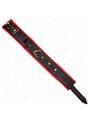 Kink - Necklace With Sponge Imitation Leather Strap Model 2 Adjustable 37-54 Cm X 3 Cm