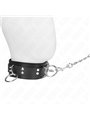 Kink - 3 Ring Slavery Necklace With Strap 80 Cm 53 X 5 Cm