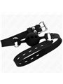 Kink - Full Silicone Gag 55 X 2 Cm With 4 Cm Ball Size S Black Adjustable 35-51 Cm