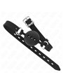 Kink - Full Silicone Gag 55 X 2 Cm With 4.5 Cm Ball Size M Black Adjustable 35-51 Cm