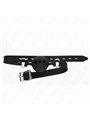 Kink - Full Silicone Gag 55 X 2 Cm With 5 Cm Ball Size L Black Adjustable 35-51 Cm