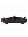 Kink - Bone Gag With Leatherette Strap Black Adjustable 41-57 Cm