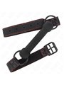 Kink - Bone Gag With Leatherette Strap Black Adjustable 41-57 Cm