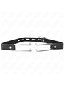 Kink - Metal Hook Gag 11.5 Cm With Leatherette Strap Adjustable 39-58 Cm X 2 Cm