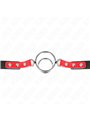 Kink - Gag With Multiple O-Rings 4 / 4.8 Cm Red 38 X 56 Cm