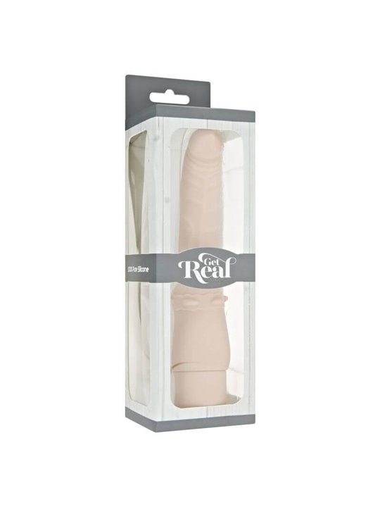 Toyjoy - Vibratore Vaginale Anale in Silicone Classic Smooth Vibrator Get Real
