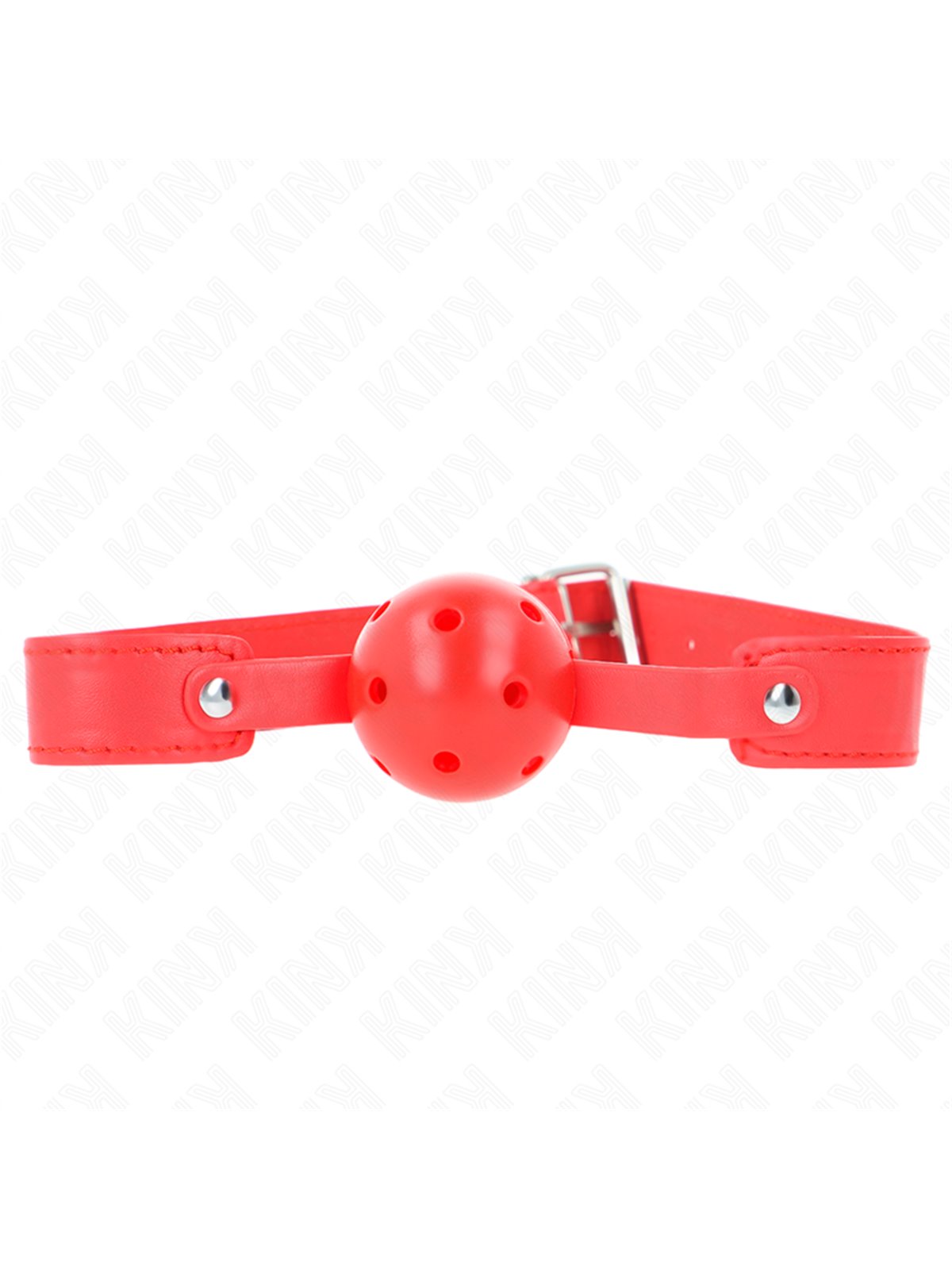 Kink - Red Breathable Ball 4.5 Cm Gag 65 X 2.5 Cm