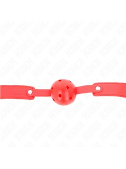 Kink - Red Breathable Ball 4.5 Cm Gag 65 X 2.5 Cm
