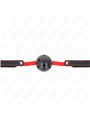Kink - Hollow Hard Mouth 4.5 Cm Gag With Elastic Belt 56 X 1.5 Cm