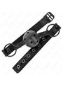Kink - Diamond Pattern Ball 4.5 Cm Gag Model 3 64.5 Cm Adjustable 42-60 Cm