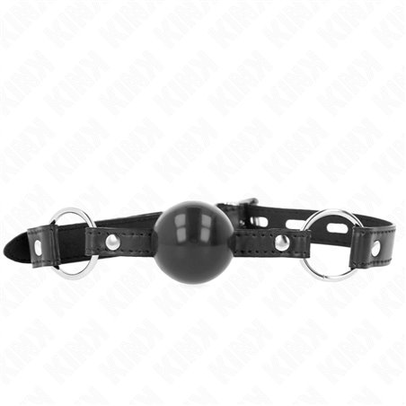 Kink - Black Tpe Ball 4 Cm Gag 60 X 2 Cm