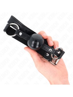 Kink - Black Tpe Ball 4 Cm Gag 60 X 2 Cm