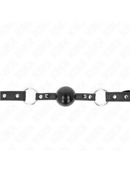 Kink - Ball 4 Cm Gag With Tip Rivet And Snap Lock 65 X 2 Cm