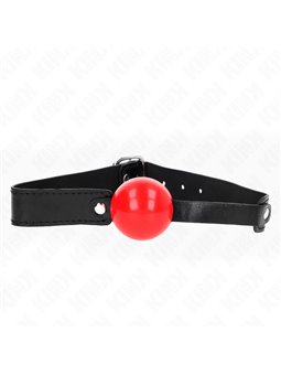 Kink - Soft Tpe Ball 4 Cm Gag Model 1 66 X 2.5 Cm Adjustable 41-61 Cm