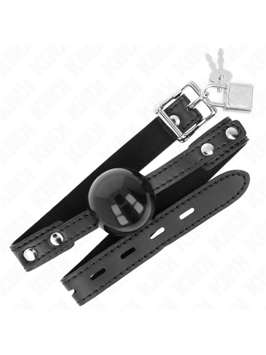 Kink - Soft Tpe Ball 4 Cm Gag Model 3 60 X 2 Cm Adjustable 37-52 Cm