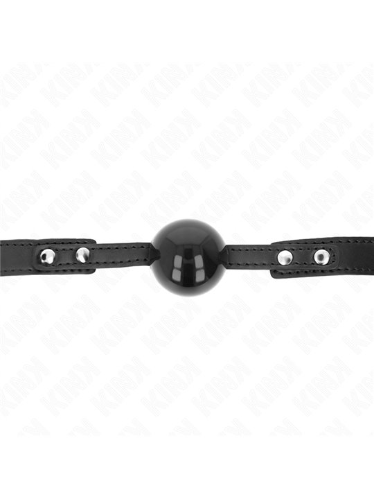 Kink - Soft Tpe Ball 4 Cm Gag Model 3 60 X 2 Cm Adjustable 37-52 Cm