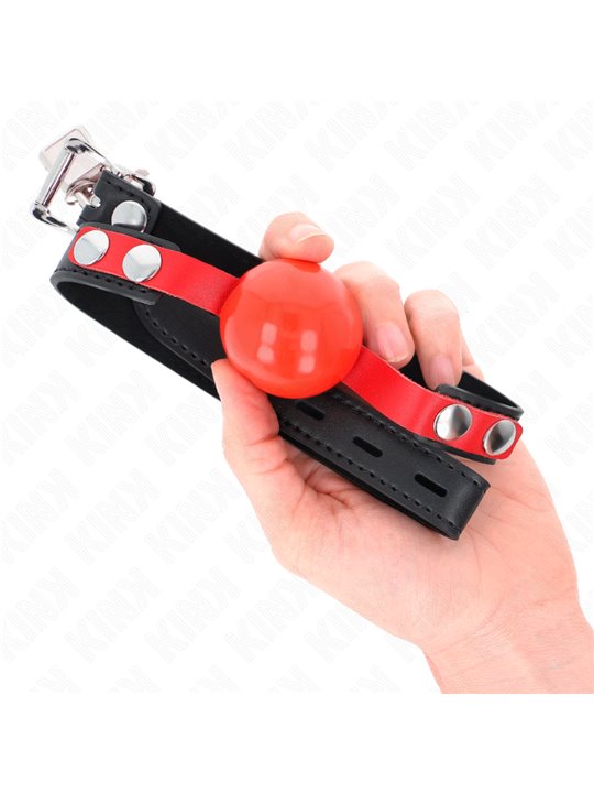 Kink - Soft Tpe Ball 4 Cm Gag Model 4 60 X 2 Cm Adjustable 37-52 Cm