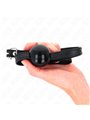 Kink - Black Single Solid Ball 4 Cm Gag 65 X 1.5 Cm