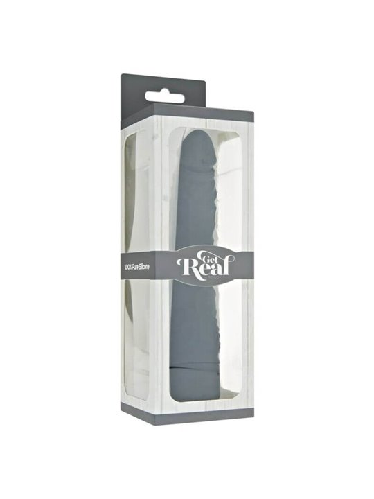 Get Real - Classic Slim Vibrator Black