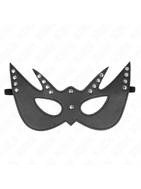 Kink - Bat Mask With Rivets 23 X 15 Cm