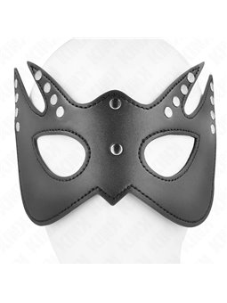 Kink - Bat Mask With Rivets 23 X 15 Cm