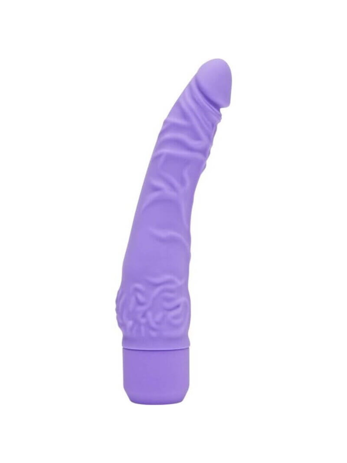 Toyjoy - Vibratore Vaginale Realistico Purple Get Real Slim Dildo Fallo Vaginale Anale Vibrante