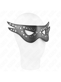 Kink - Mascherina Sexy in Pelle Vegana 27x13 Cm Modello 1