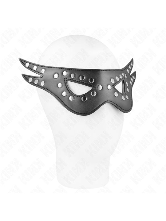 Kink - Mascherina Sexy in Pelle Vegana 27x13 Cm Modello 1