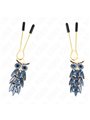 Kink - Pinze per Capezzoli con Pendenti Gufo 6 Cm
