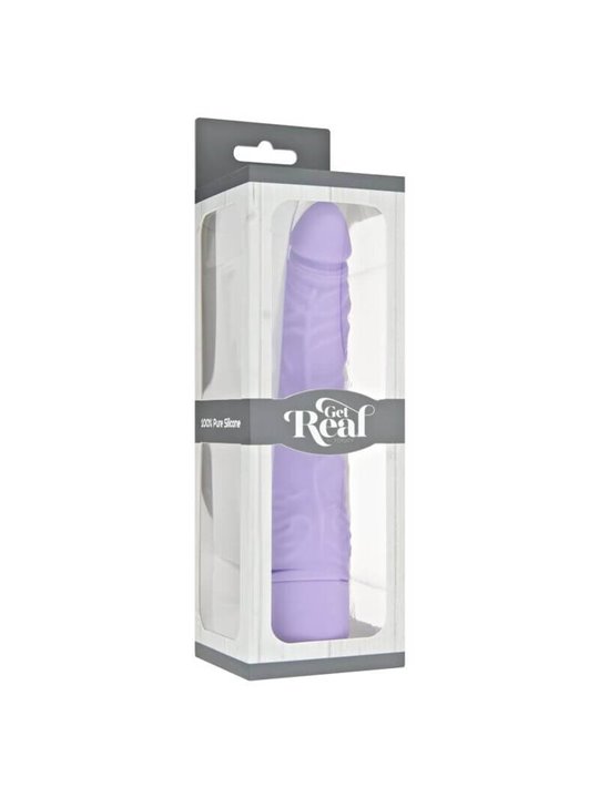 Get Real - Classic Slim Vibrator Purple