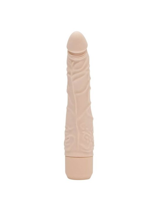 Toyjoy - Vibratore Vaginale Anale Realistico Slim Dildo Fallo Vibrante in Silicone Skin Sex Toys Get Real