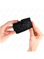 Kink - Polsini in Neoprene con Dettagli in Pizzo Nero 20-29x5 Cm