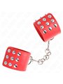 Kink - Wrist Restraints With Snap Fasten Red Adjustable 19-24 Cm X 5.5 Cm