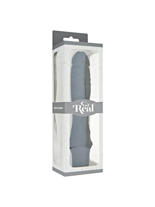 Toyjoy - Classic Large Vibrator Blackget Real Silicone