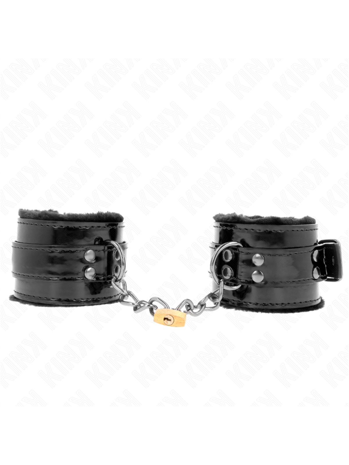 Kink - Light Wrist Restraints With A Copper Lock Adjusable 17-29 Cm X 5.5 Cm
