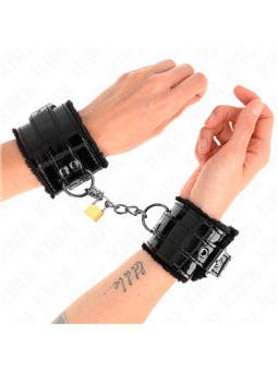 Kink - Light Wrist Restraints With A Copper Lock Adjusable 17-29 Cm X 5.5 Cm