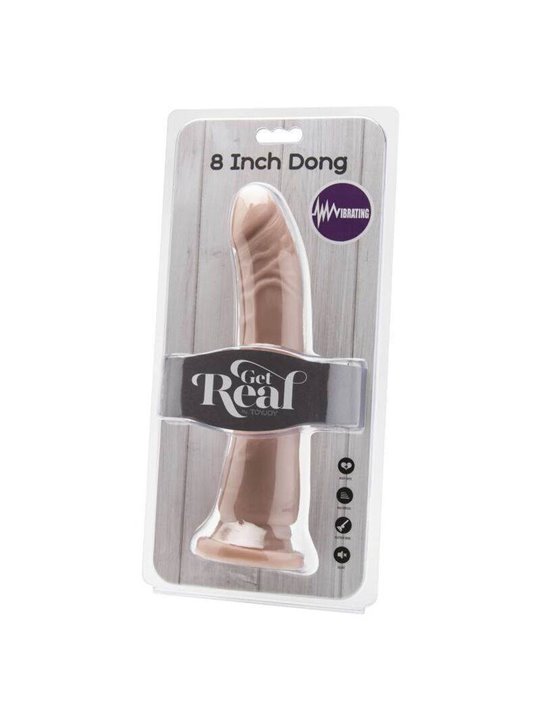Get Real - Dong 20,5 CM Vibrating Skin