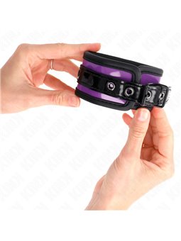 Kink - Neoprene Wrist Restraints Light Purple Ajustable 21-28 Cm X 5 Cm