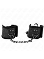 Kink - Scandal Wrist Restraints Black Lace Details 24.5 Cm X 6.5 Cm
