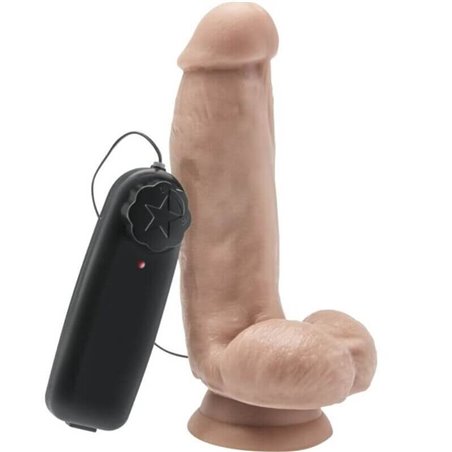 Toyjoy - Vibratore Fallo Realistico Get Real Flesh 6 W. Balls
