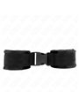 Kink - Nylon Bind Hook&Loop Wrist Restraints Red-Black Model 1 Ajdustable 25-35 Cm X 6 Cm