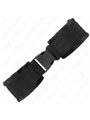 Kink - Nylon Bind Hook&Loop Wrist Restraints Red-Black Model 1 Ajdustable 25-35 Cm X 6 Cm