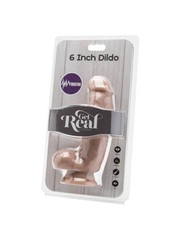 Toyjoy - Vibratore Fallo Realistico Get Real Flesh 6 W. Balls