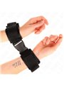 Kink - Nylon Bind Hook&Loop Wrist Restraints Red-Black Model 1 Ajdustable 25-35 Cm X 6 Cm