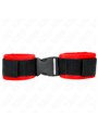 Kink - Polsini In Nylon con Velcro Rosso-Nero 25-35x6 Cm Modello 1