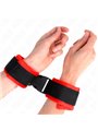 Kink - Nylon Bind Hook&Loop Wrist Restraints Black Model 1 Ajdustable 25-35 Cm X 6 Cm