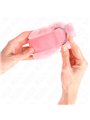 Kink - Polsini Rosa Foderati in Pelliccia 17-31x7 Cm