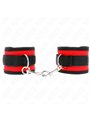 Kink - Polsini In Nylon con Velcro Rosso-Nero 18-35x6 Cm Modello 2