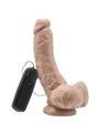 Toyjoy - Vibratore Realistico Get Real 8 con Testicoli e Ventosa