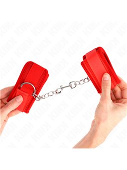 Kink - Neoprene Wrist Restraints Red 42 X 5 Cm